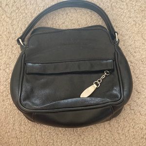 Diamicci black leather purse